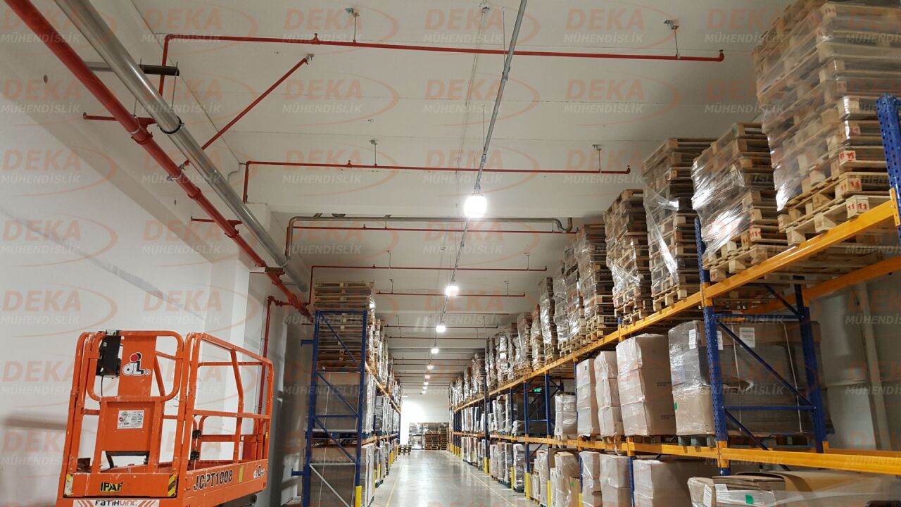 Depo İçin Sprinkler Sistemi Nedir? Nasıl Olmalıdır?