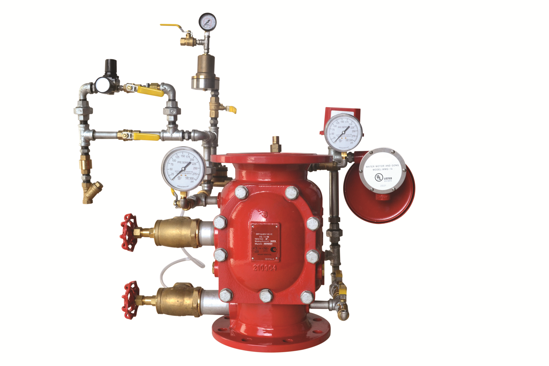 Kuru Alarm Vanası Flanşlı UL&FM Onaylı