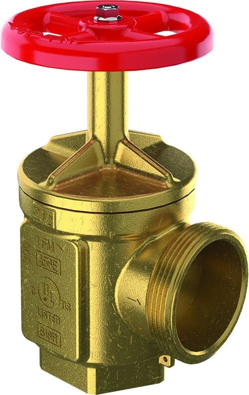 İtfaiye Kat Bağlantı vanası, Köşe Hortum Vanası A56E 21/2'' UL&FM Onaylı