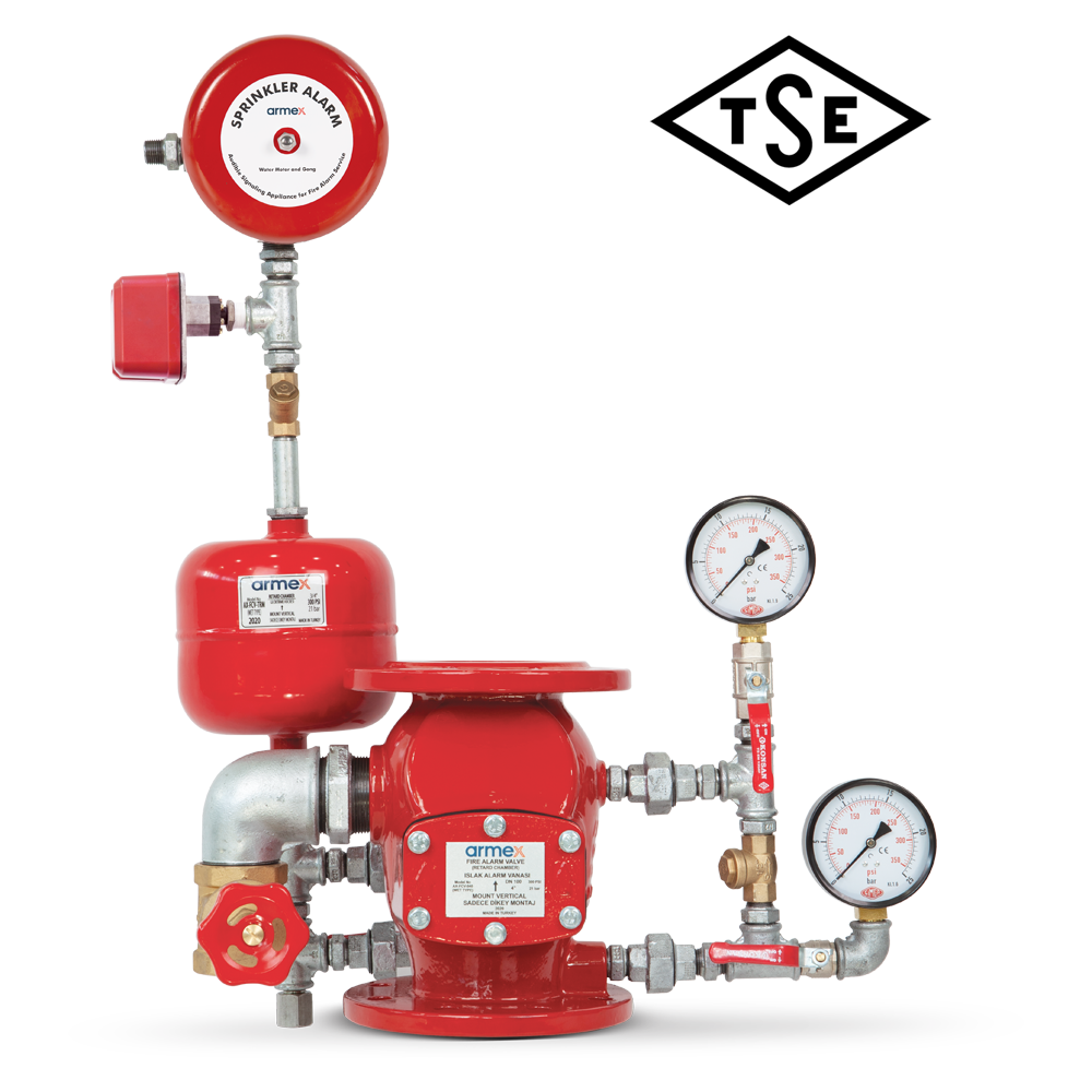 Armex Islak Alarm Vanası Tse Onaylı