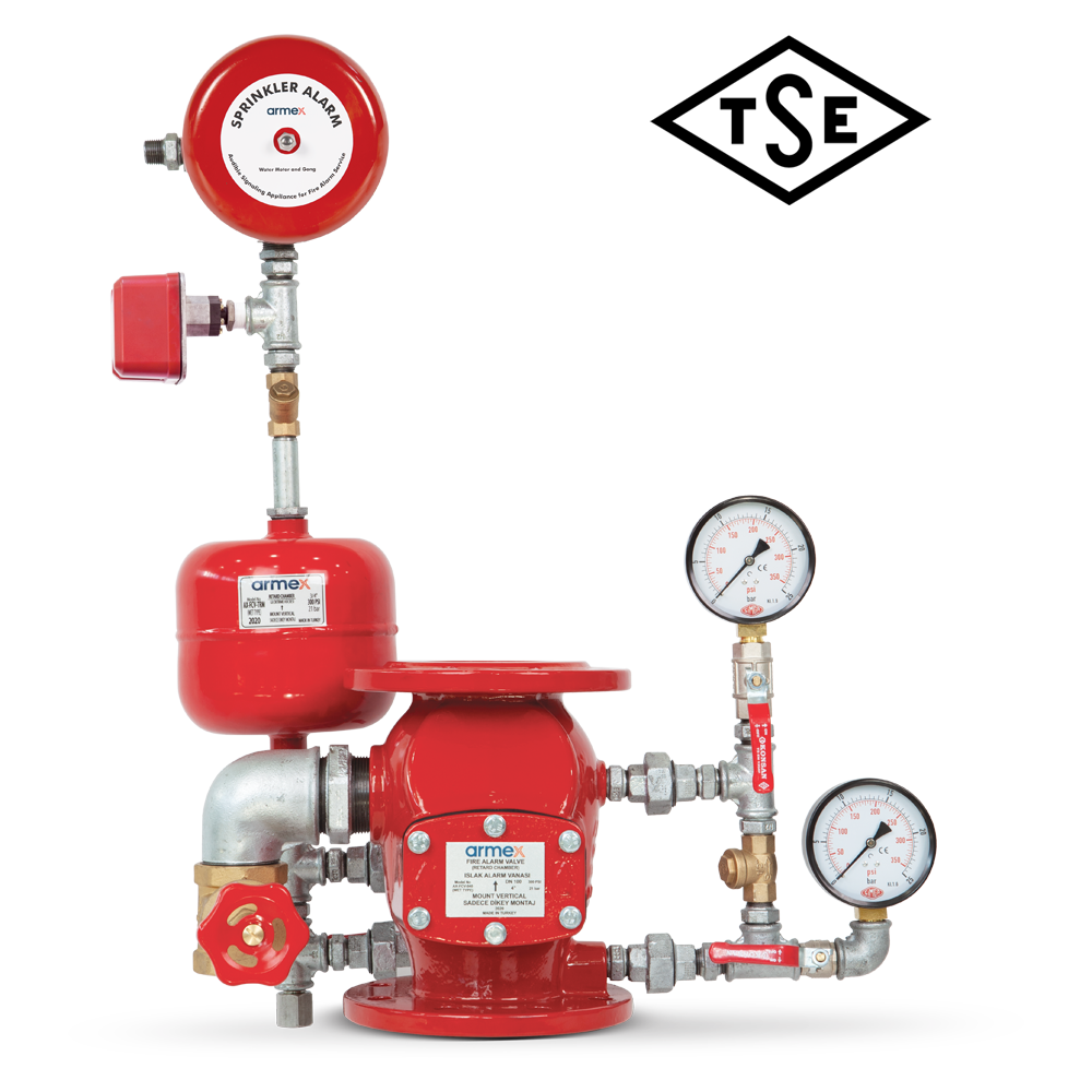 Armex Islak Alarm Vanası Tse Onaylı