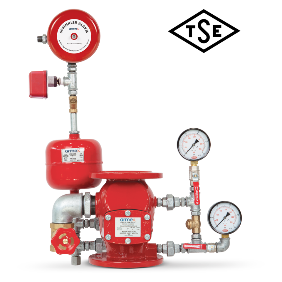 Armex Islak Alarm Vanası Tse Onaylı