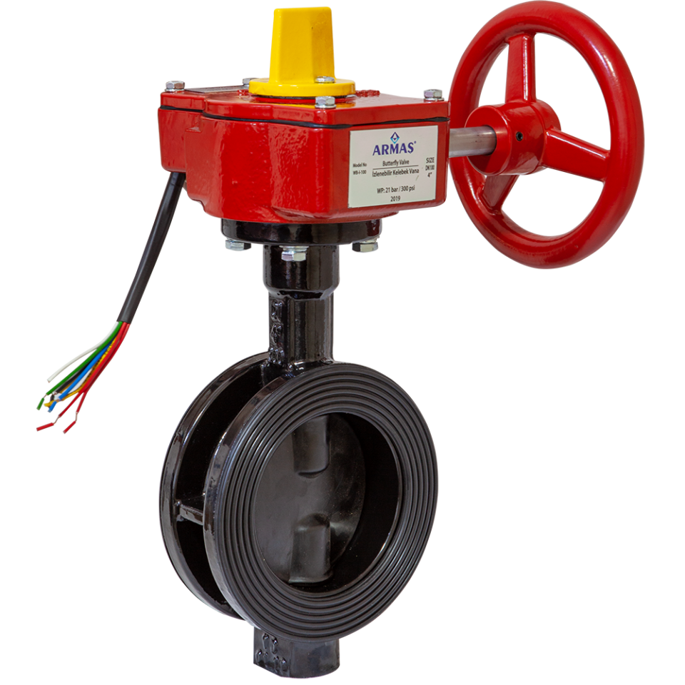 İzlenebilir Kelebek Vana Tsek Onaylı