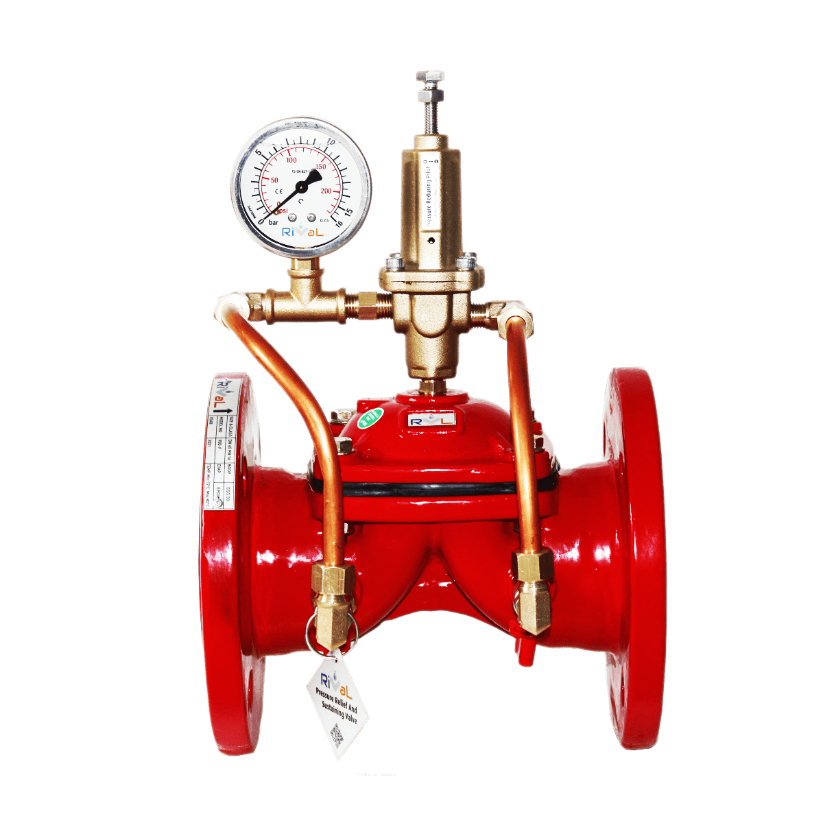 Basınç Tahliye Vanası, Relief, Flanşlı PN16