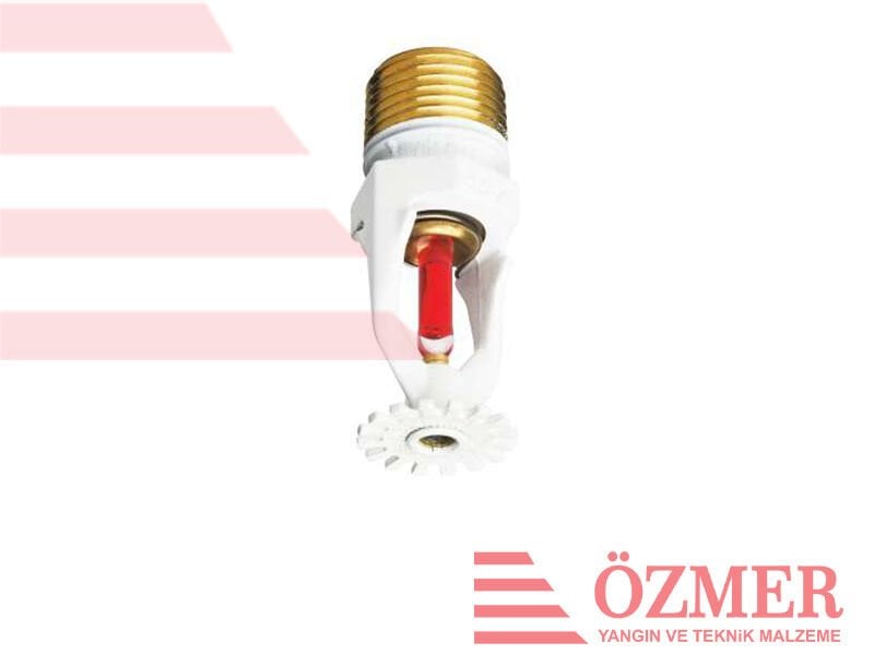 1/2 Pendent (Sarkık) 93°C Sprinkler Standart Tepkimeli - TSE Onaylı