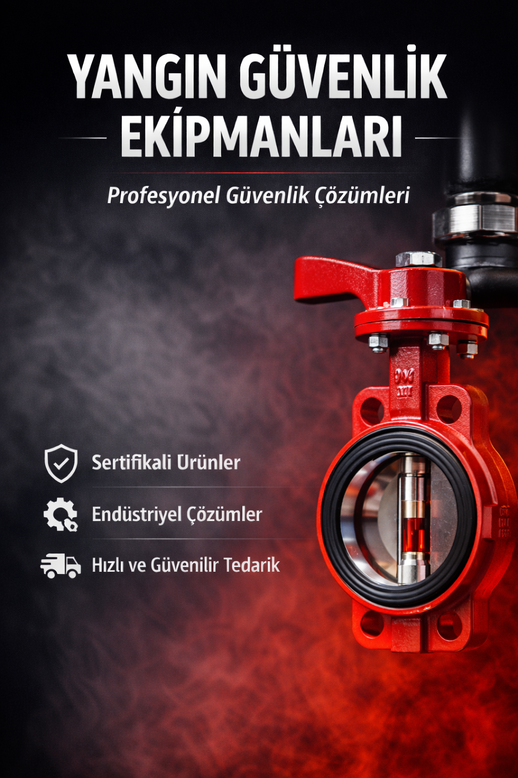 İzlenebilir<br> Kelebek Vana